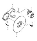 Reparo Kit Rockwell Axle Parts do cilindro de freio da mão